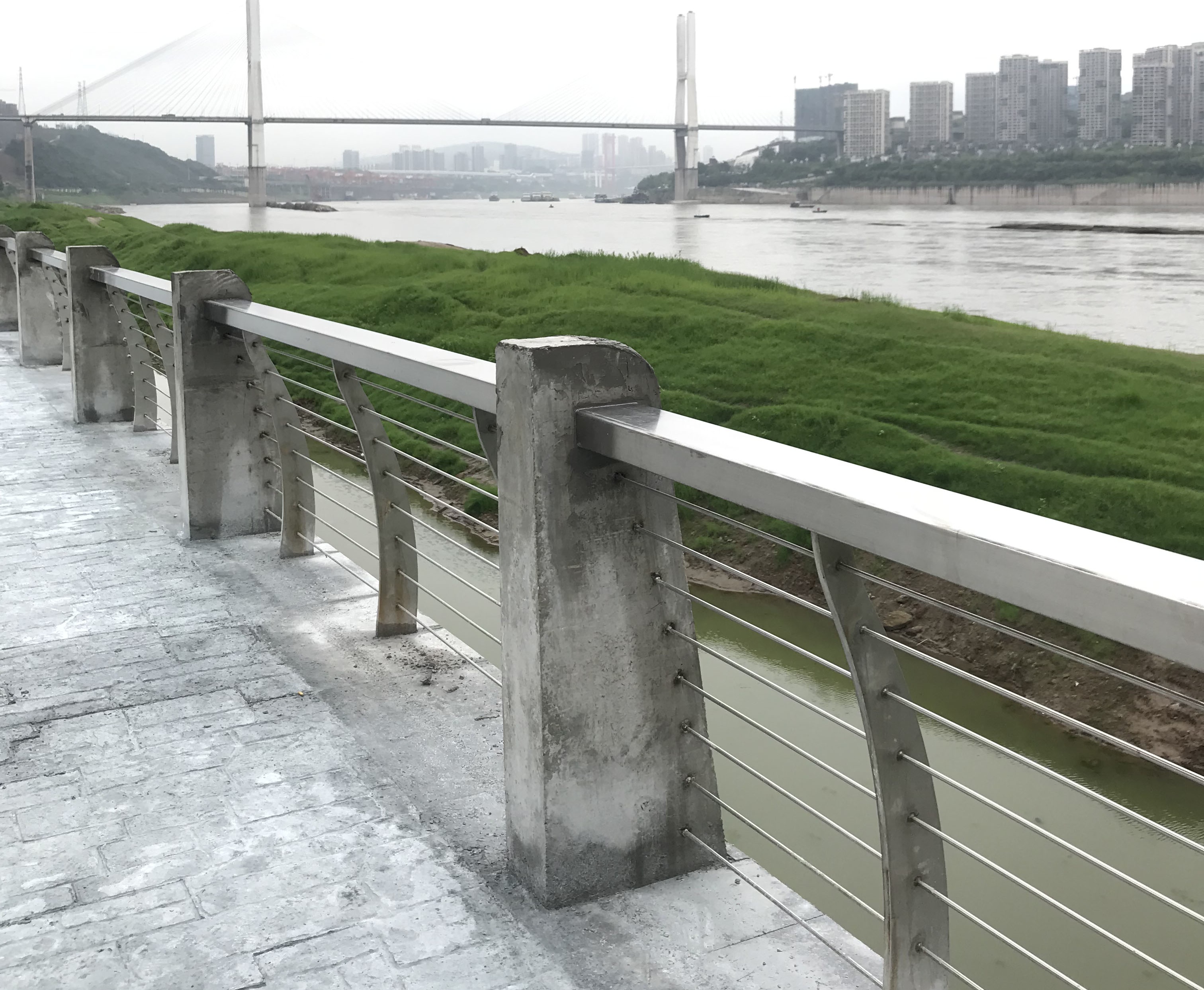 滨江路景观栏杆